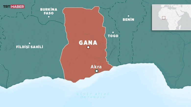 Gana'da minibüsle kamyon çarpıştı: 17 ölü