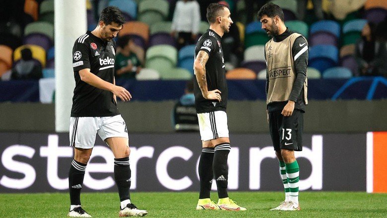 Beşiktaş'ın Avrupa'da galibiyet hasreti 8 maça çıktı