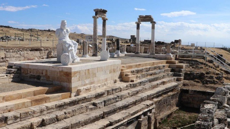 Denizli'deki antik kentte Helenistik döneme ait iki ev kalıntısı bulundu