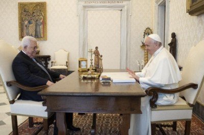 Papa ile Mahmud Abbas görüşmesinde Kudüs konusu ele alındı