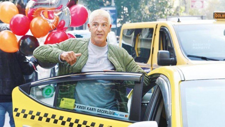 Samy Naceri bu kez boş taksi bulmayı başardı