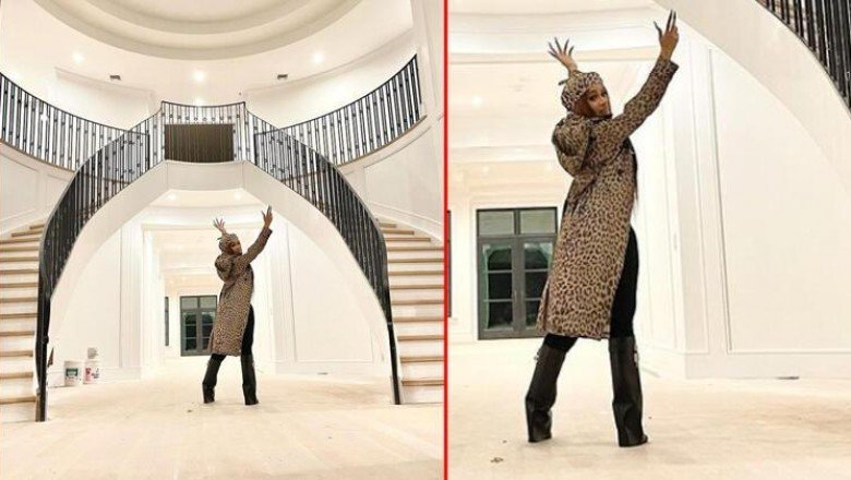 Tezgahtarlıktan malikaneye: Kendimle gurur duyuyorum! Cardi B yeni ev aldı