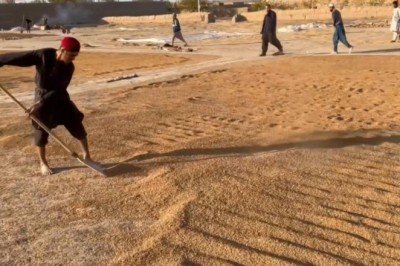 TRT Haber Afganistan'ın kuraklıkla boğuşan tahıl ambarı Kunduz'da