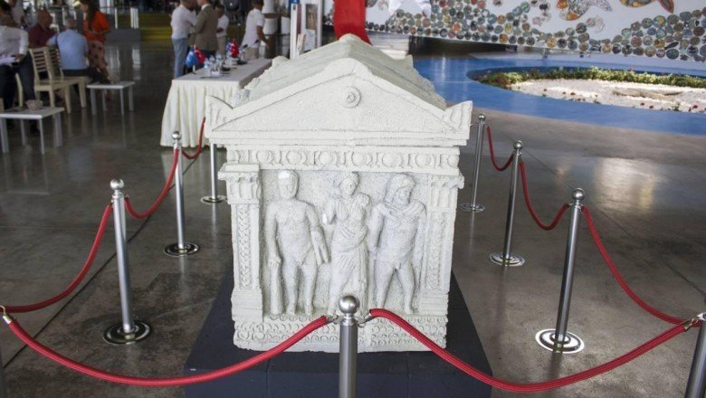 Yurt dışına çıkarılan tarihi eserler Antalya'ya getirilmeye çalışılıyor