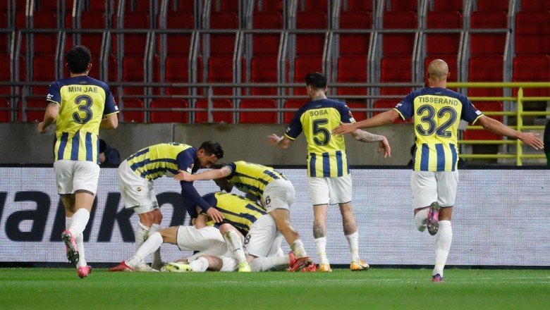 Fenerbahçe'den Avrupa'da ilk galibiyet