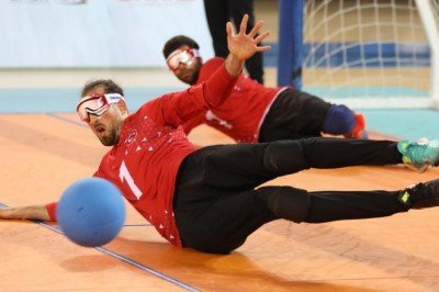 Golbol Erkek Milli Takımı Yunanistan'ı farklı yendi