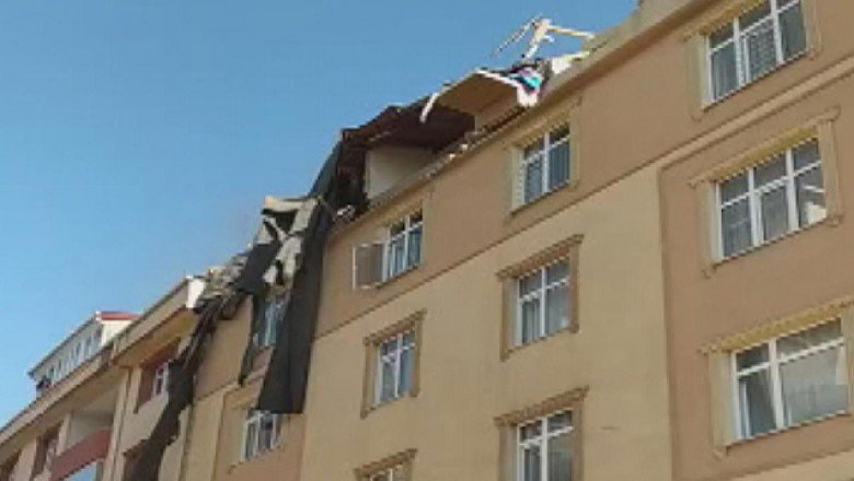 İstanbul'da 5 katlı binada patlama