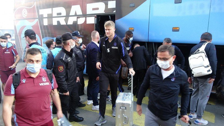 Trabzonspor 4 eksikle İstanbul'da