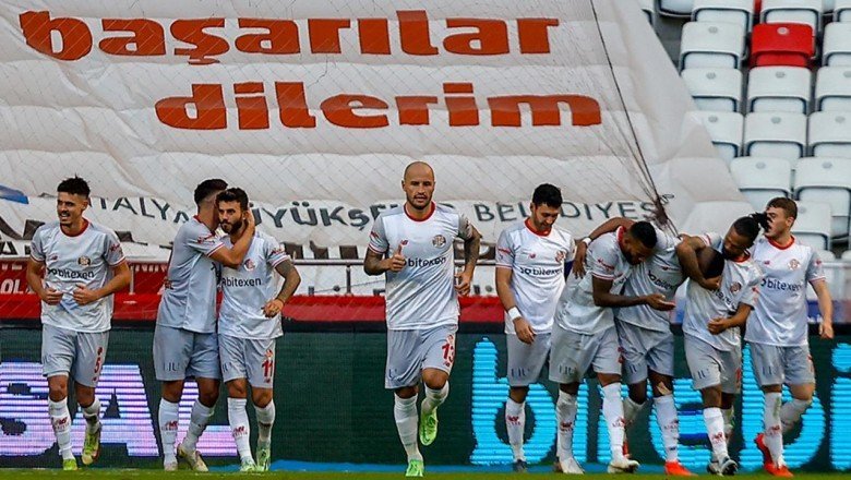 Antalyaspor tek golle kazandı