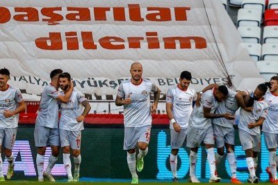 Antalyaspor tek golle kazandı