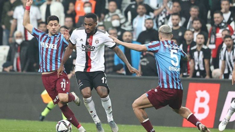 Beşiktaş-Trabzonspor maçında Bakasetas sakatlandı