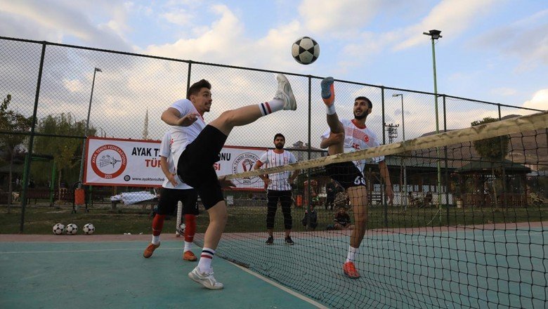 Bingöllü sporcular ayak tenisinde Avrupa'da Türkiye'yi temsil edecek