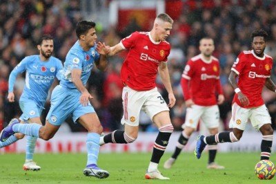 Manchester United - Manchester City maçından fotoğraflar