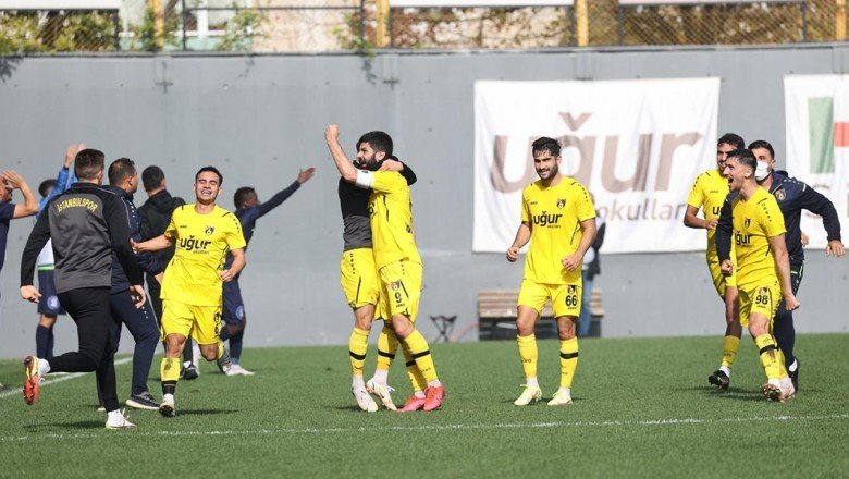 Sis nedeniyle yarıda kalan maç İstanbulspor'un