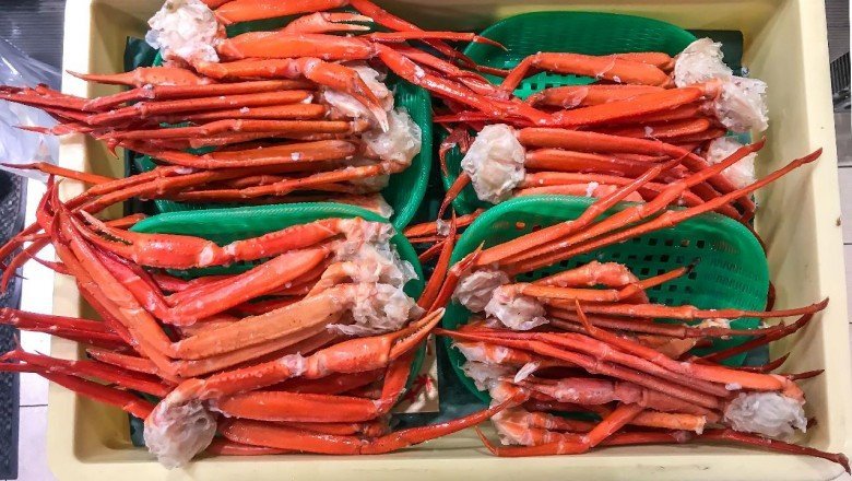 Japonyadaki kar yengecine rekor fiyat: 427 bin liraya satıldı