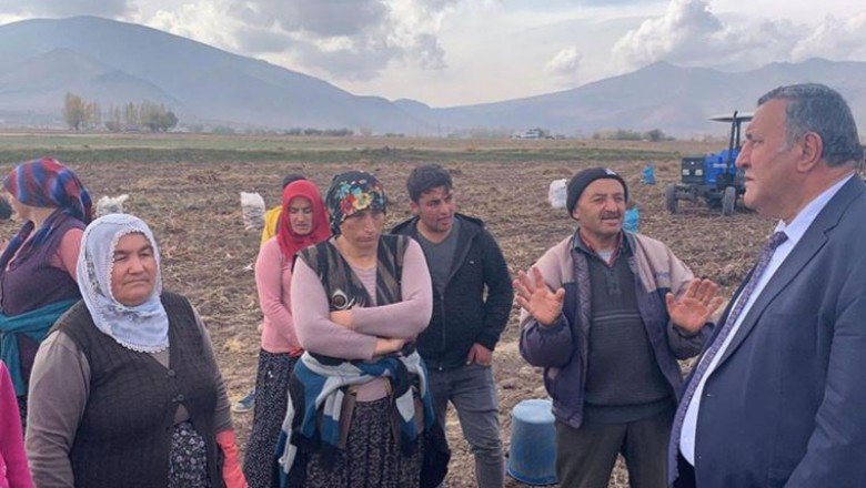 Kadın işçiler dert yandı: Kışın tezek kullanacaklar