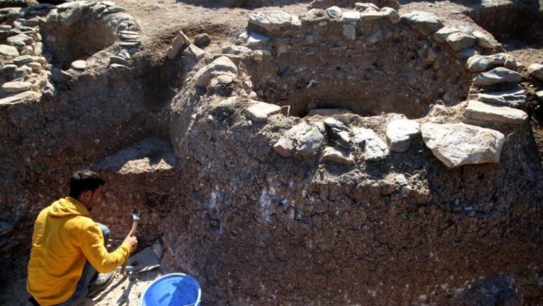 Kahin Tepe kazılarının bu yılki bölümü tamamlandı