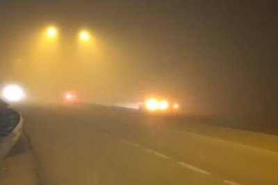 Kırıkkale sise teslim oldu, görüş mesafesi 3 metreye düştü