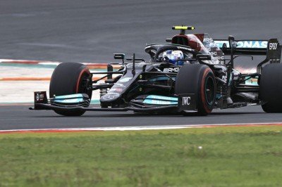 Meksika'da pole pozisyonu Bottas'ın