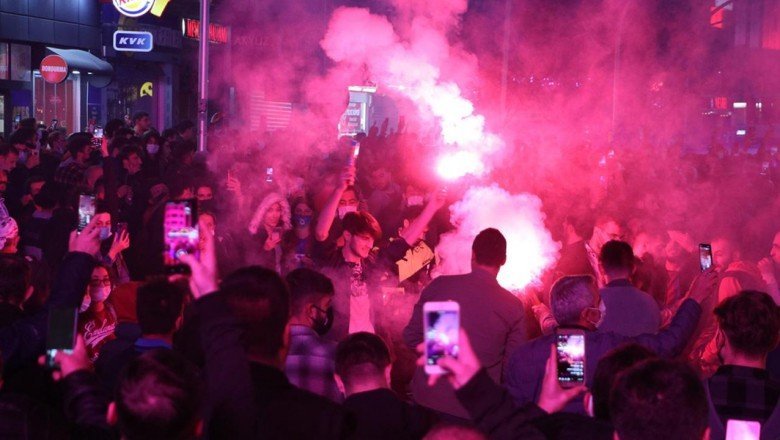 Trabzon'da galibiyet sevinci