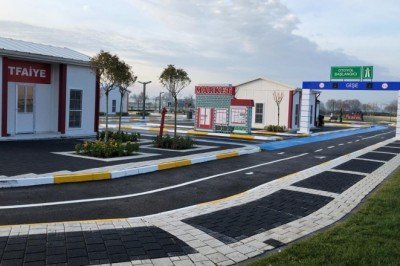 Trafik eğitim parklarında bu yıl 17 bin 739 çocuk eğitim aldı