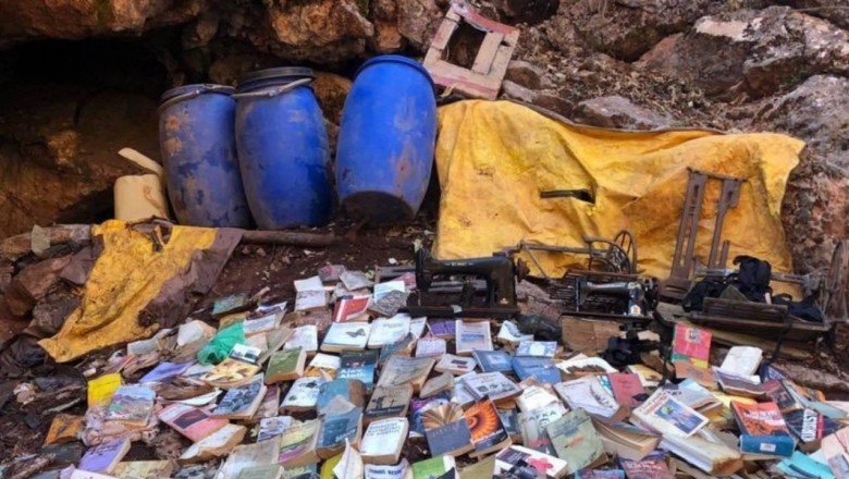 Tuncelide teröristlerin kullandığı 4 sığınak imha edildi