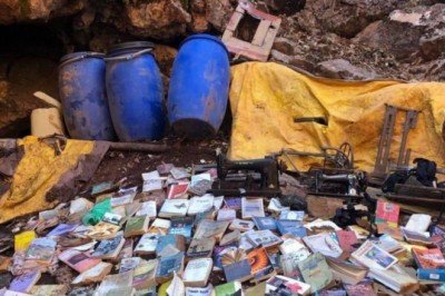 Tuncelide teröristlerin kullandığı 4 sığınak imha edildi