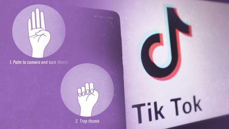 'Yardıma ihtiyacım var işaretini yapan genç kız kurtarıldı