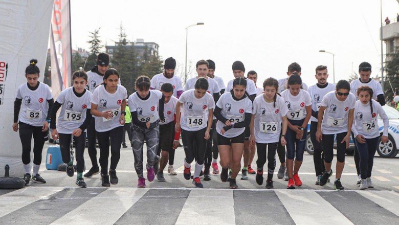 10 Kasım Atatürk'ü Anma Koşusu'na rekor kayıt