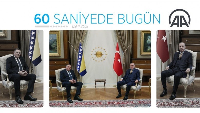 60 saniyede bugün (09 Kasım 2021)