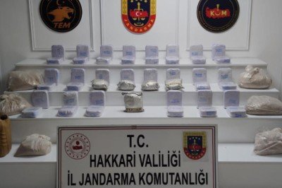77 kilo eroin ele geçirildi
