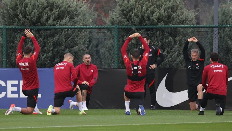 A Milli Takım hazırlıklarını sürdürdü