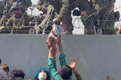 ABD askerinin kaybettiği Afgan bebek bulunamıyor