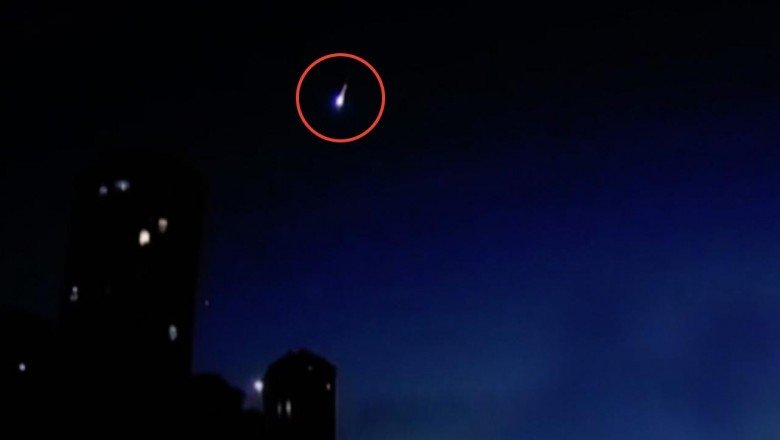 Ankara'da 'meteor' heyecanı