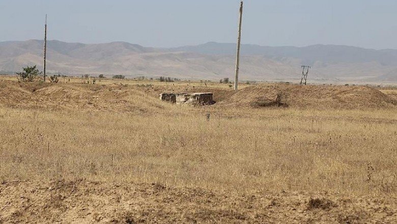 Azerbaycan'ın Kelbecer'deki araçlarına Ermeni askerler tarafından ateş açtı