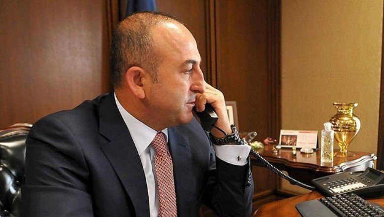 Bakan Çavuşoğlu, İranlı mevkidaşı ile görüştü