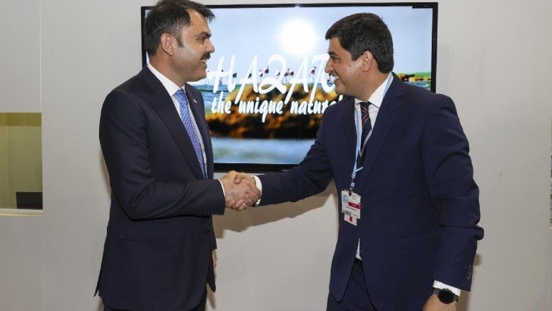 Bakan Kurum Tacikistan Çevre Koruma Bakanı ile görüştü