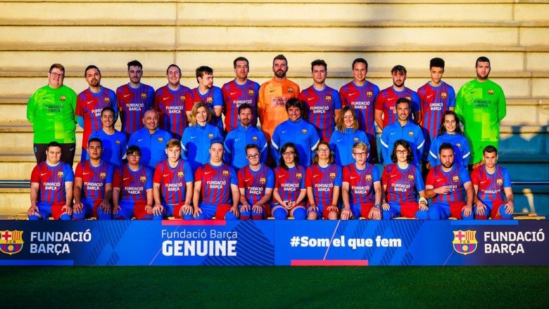 Barcelona zihinsel engelliler takımı kurdu