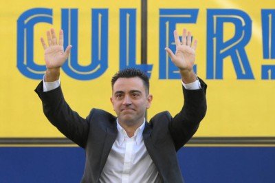 Barcelona'da Xavi Hernandez dönemi resmen başladı