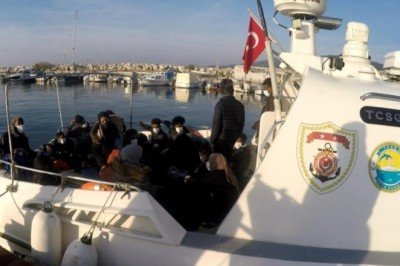 Çanakkale ve Muğla'da 47 sığınmacı kurtarıldı