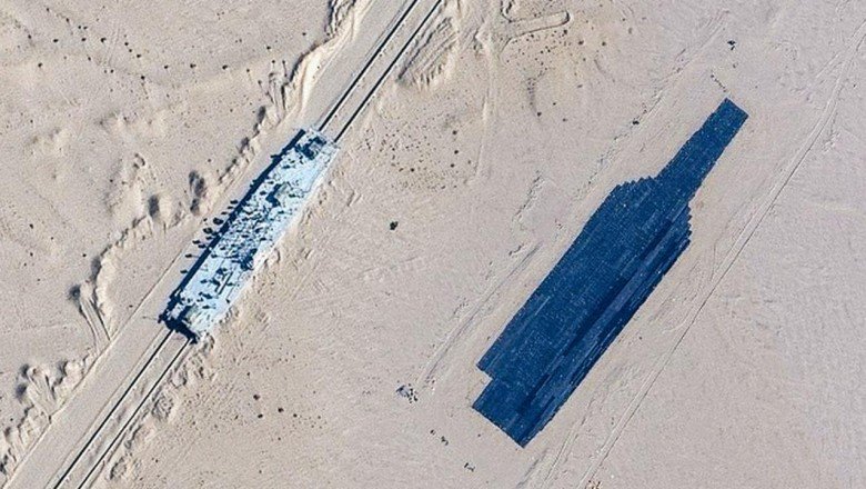 Çin'in çöllerinde ABD silahlarının maketleri var