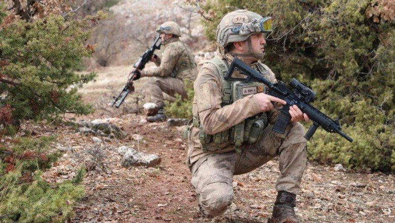 Eren operasyonunda 2 terörist ölü ele geçirildi