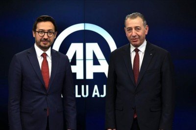 IKBY'nin Etnik ve Dini Oluşumlardan Sorumlu Bakanı Maruf, AA'yı ziyaret etti