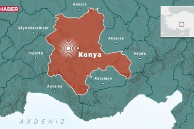 Konya'da 5,1 büyüklüğünde deprem
