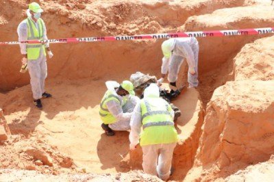 Libya'nın 'toplu mezarlar kenti' Terhune: 6 ceset daha bulundu