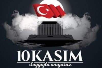 Anlamlı 10 Kasım mesajları, şiirleri  ve sözleri: Yeni-resimli 10 Kasım Atatürk'ü anma mesajları