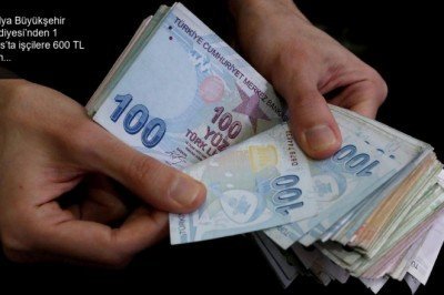 Antalya Büyükşehir Belediyesi’nden 1 Mayıs’ta işçilere 600 TL ikramiye