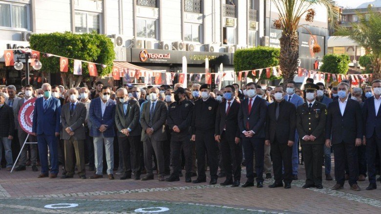 Atatürk, Gazipaşa'da anıldı