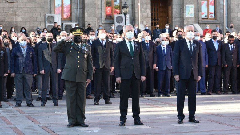 Atatürk, Isparta'da anıldı