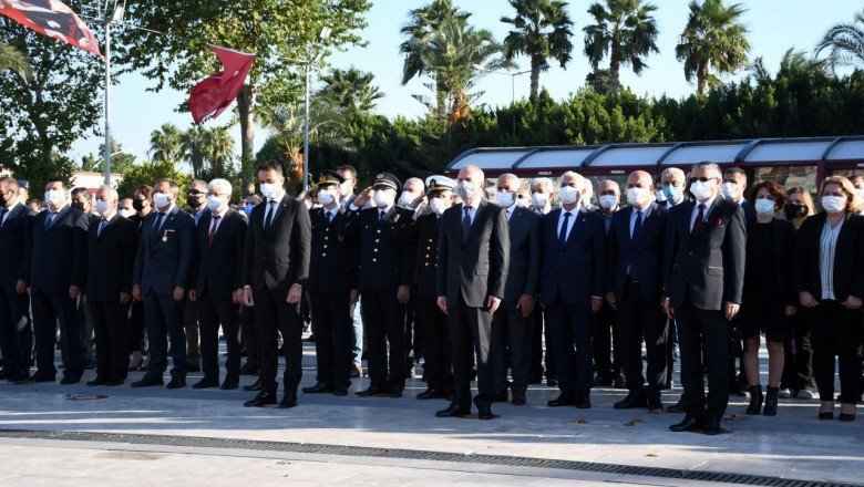 Atatürk, Kemer'de anıldı